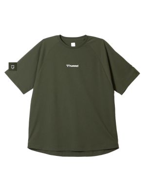 エンブレムTシャツ（フォレストグリーン）