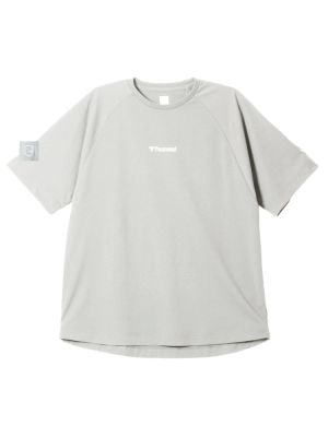 エンブレムTシャツ（パウダーグレー）