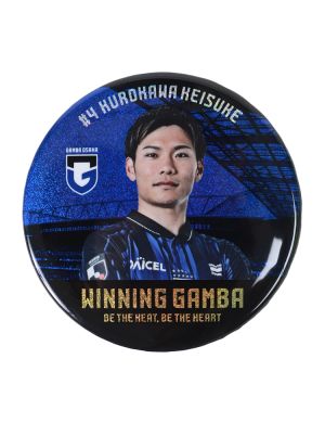 WINNING GAMBA スタンド付ホログラム缶バッジ