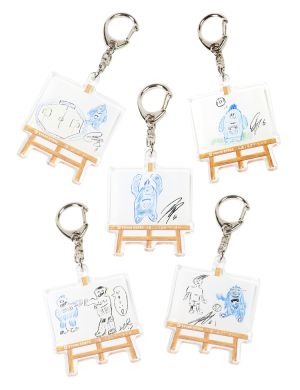 モフレム似顔絵アクリルキーホルダー