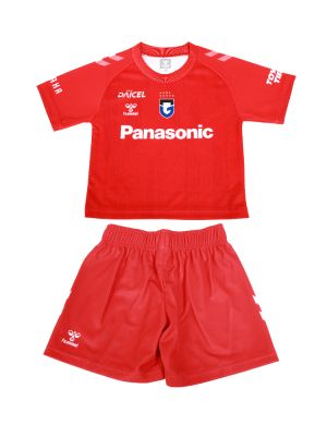 オリジナルネーム＆ナンバー　百年構想リーグキッズユニフォーム GK1st（赤）