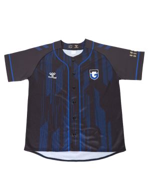 ベースボールシャツ（ユニフォーム柄）番号無し