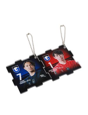 シークレットアクリルキューブキーホルダー