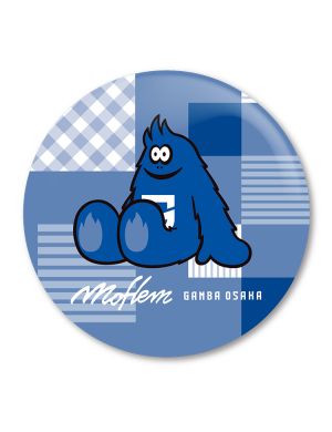 BIG缶バッジ（モフレム座り）